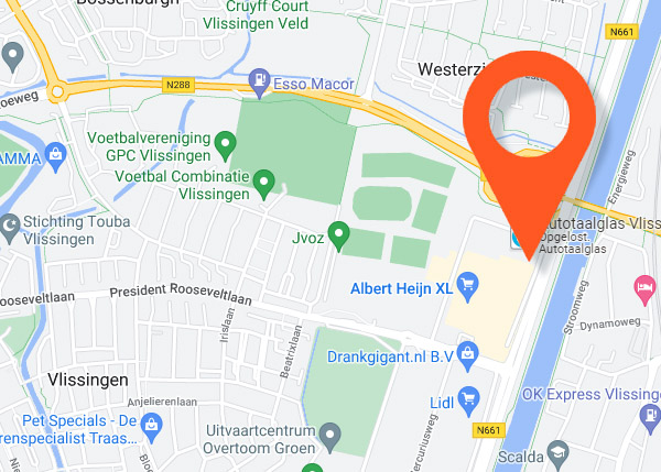 locatie afbeelding fysiotherapie Vlissingen